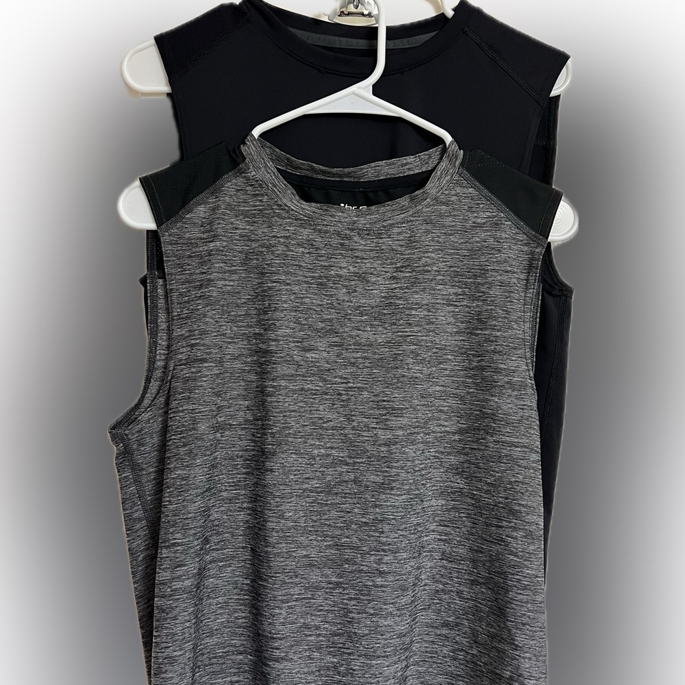 BCG sleeveless shirts (set of two)